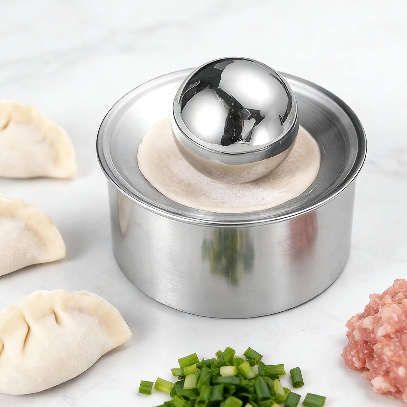 Kitchen Gadgets Dumpling Maker - آلة يدوية لصنع أغلفة الزلابية، أداة
