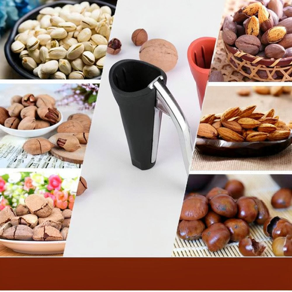 Kitchen Helper Gadgets - مفتاح فك الجوز المدمج، أداة بلاستيكية