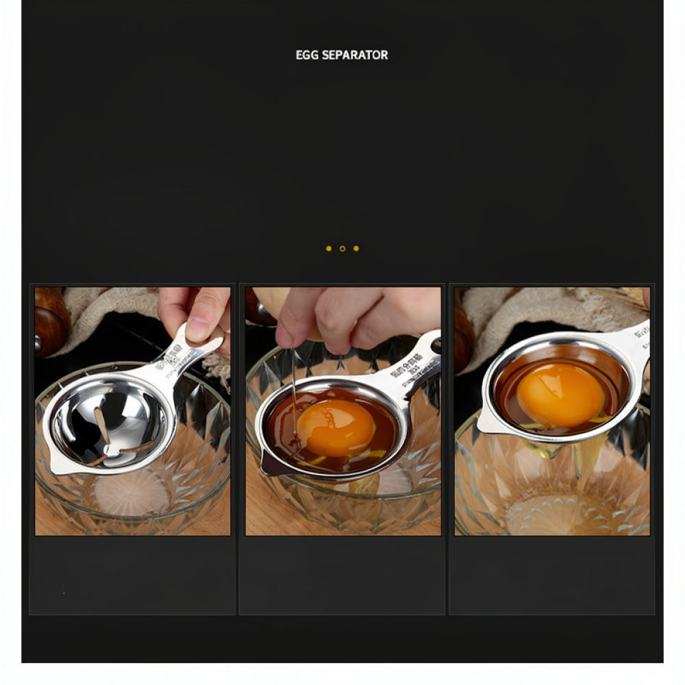 أداة فصل صفار البيض المصنوعة م - مراجعة Kitchen Helper Gadgets وسعره