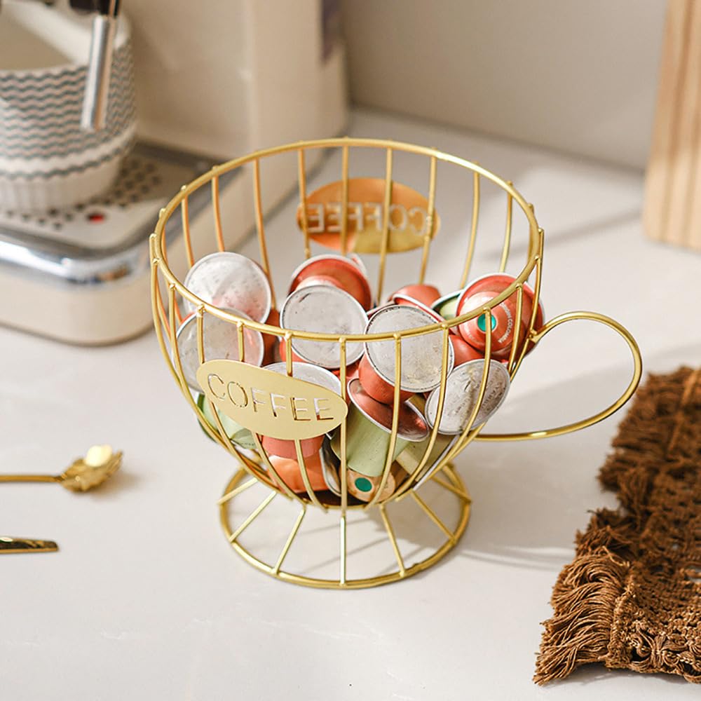 حامل كبسولات القهوة المعدني ذو - مراجعة Kitchen Gadgets Organizer وسعره