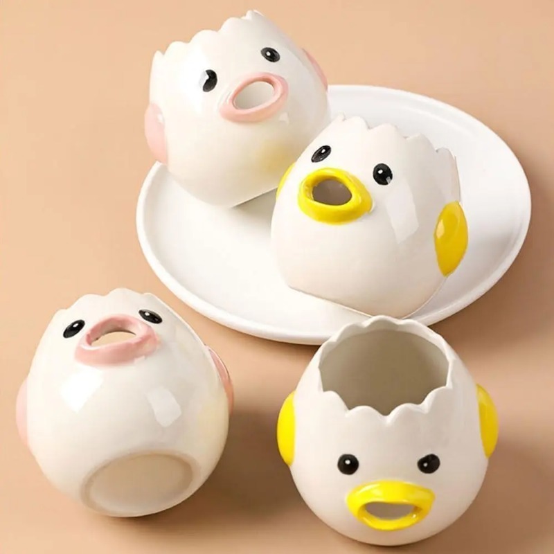 1 قطعة البيض السيراميك الإبداع - مراجعة Egg Separator Tool وسعره
