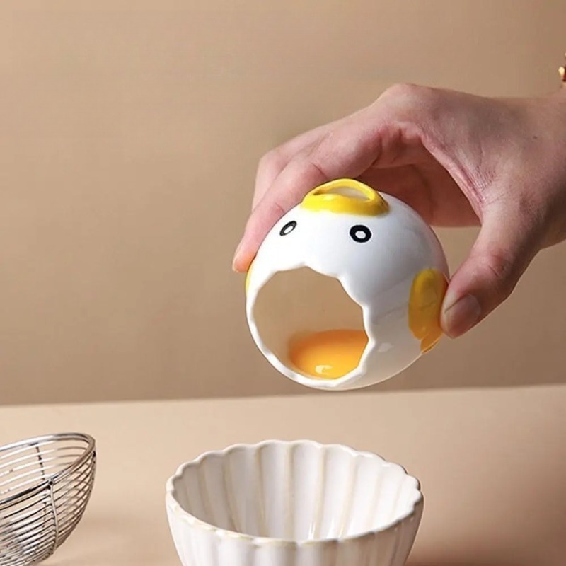 1 قطعة البيض السيراميك الإبداع - مراجعة Egg Separator Tool وسعره