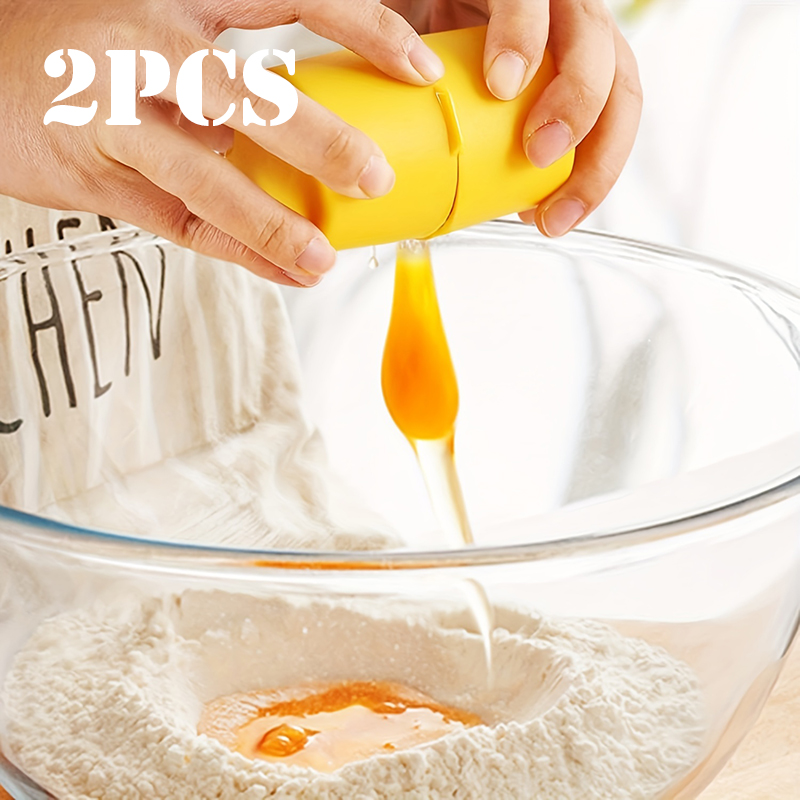 1/2 قطعة قشر البيض القاطع فاصل - مراجعة Egg Separator Tool وسعره