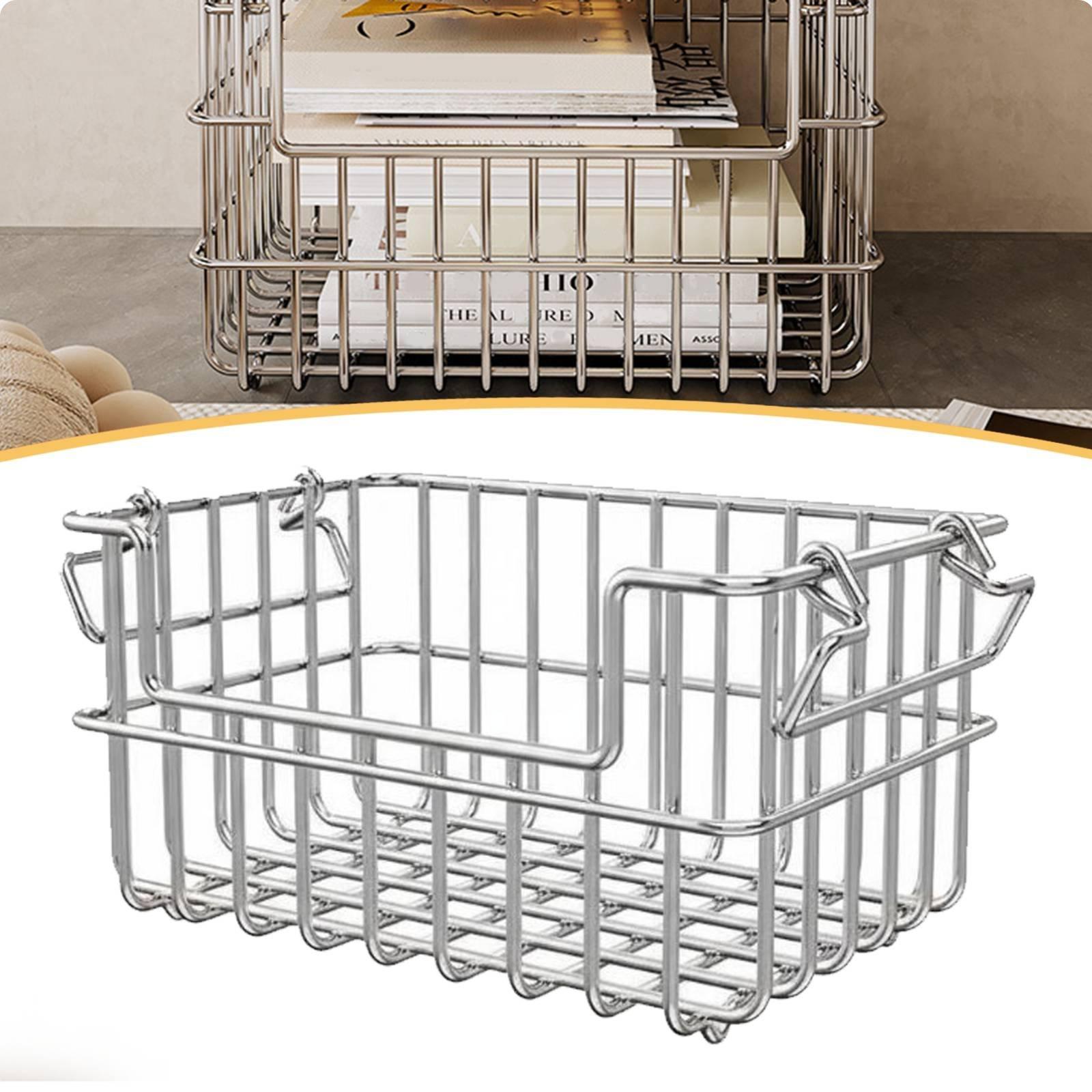 سلة تخزين من الفولاذ المقاوم ل - مراجعة Kitchen Gadgets Organizer وسعره