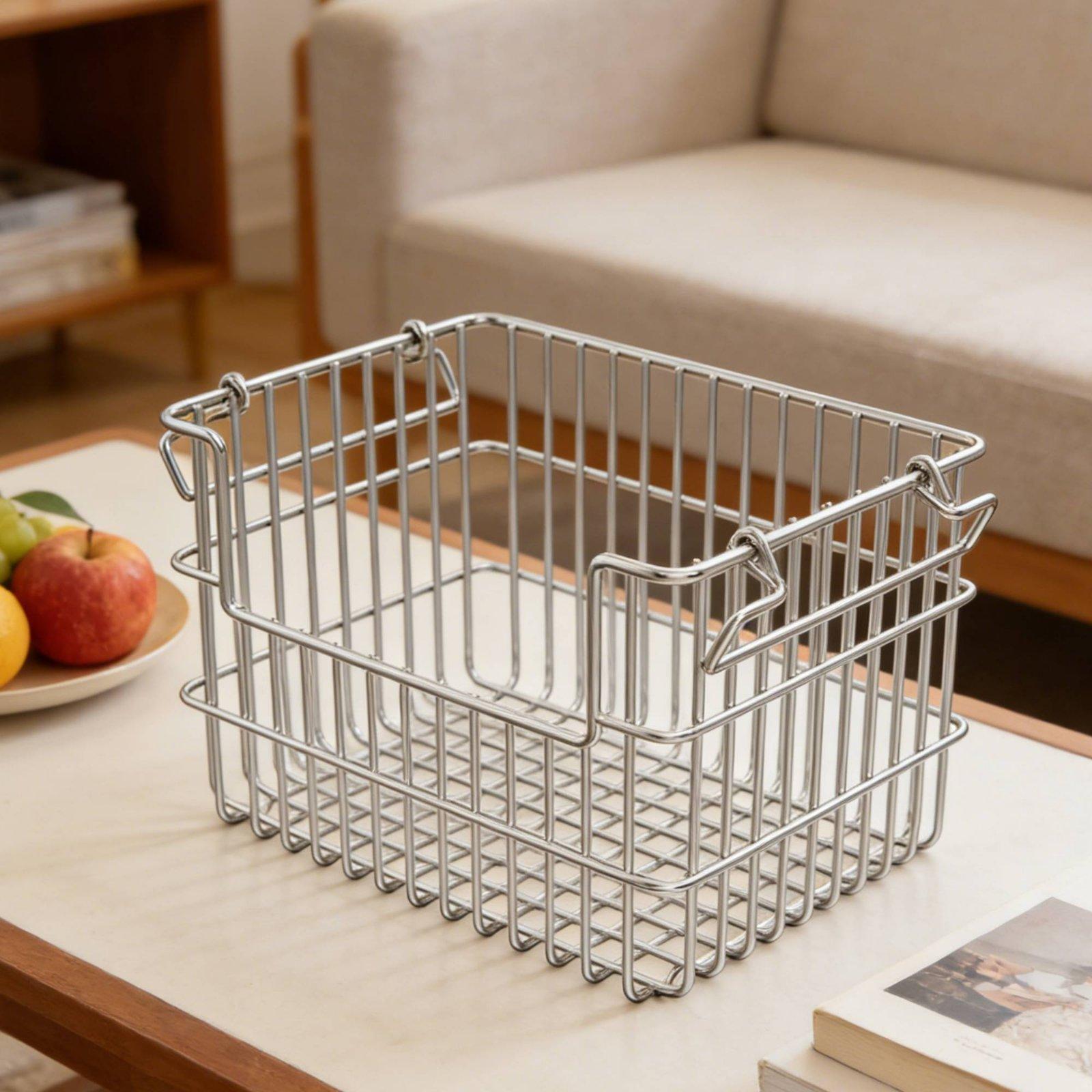 سلة تخزين من الفولاذ المقاوم ل - مراجعة Kitchen Gadgets Organizer وسعره